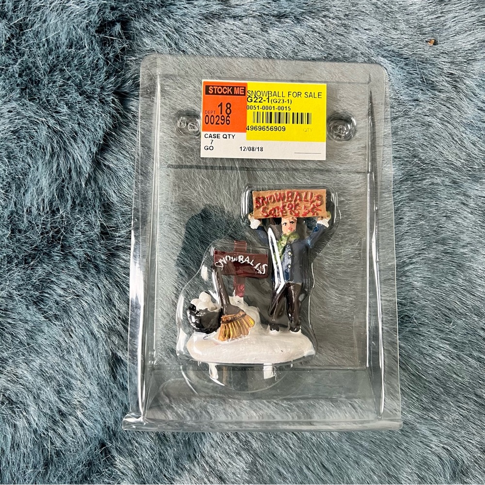Holiday Time Snowballs for sale 5 cents figurine. Not in the original box.